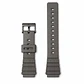 Pulsera de Resina Negra para Reloj con Hebilla Negra Repuesto Casio 20mm - Miniatura 2
