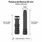 Pulsera de Resina Negra 20 mm Modelo 613 - Miniatura 5