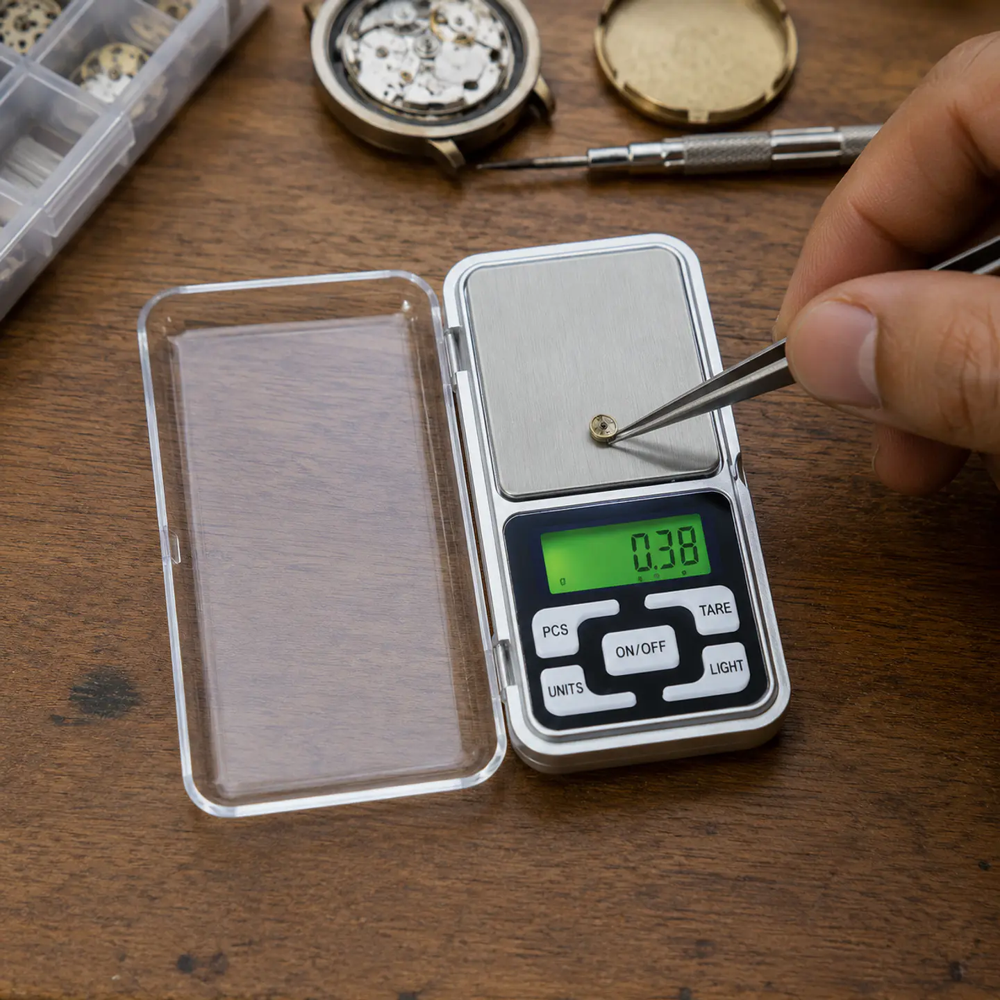 Balanza Digital de Precisión MH-Series 200 g x 0,01 g Pocket Scale 5