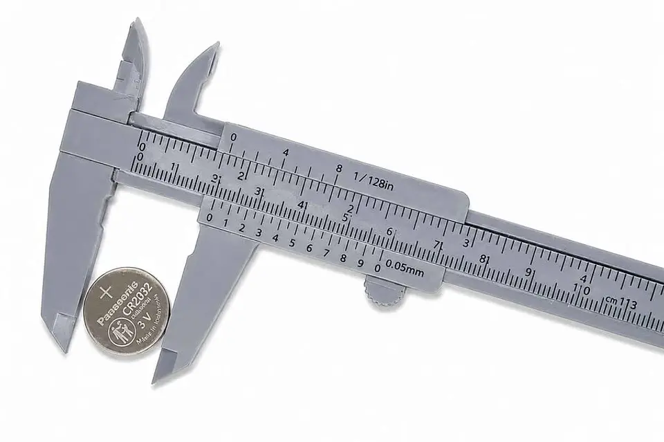Pie de Metro Vernier Plástico 150 mm Precisión 0,05 mm para Relojería 2