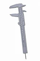 Pie de Metro Vernier Plástico 150 mm Precisión 0,05 mm para Relojería - Miniatura 1
