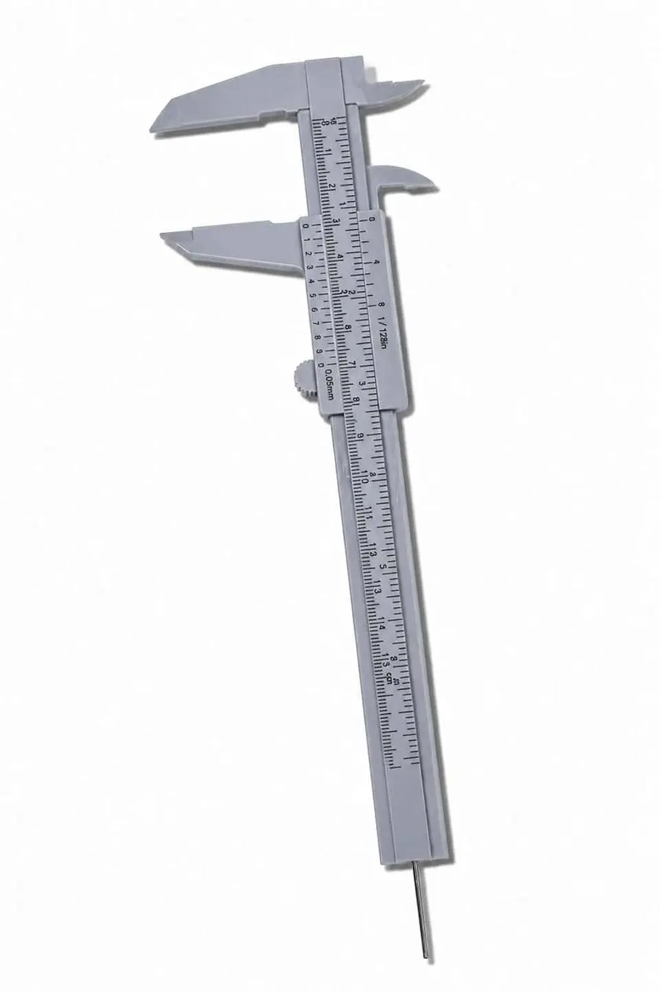 Pie de Metro Vernier Plástico 150 mm Precisión 0,05 mm para Relojería 1