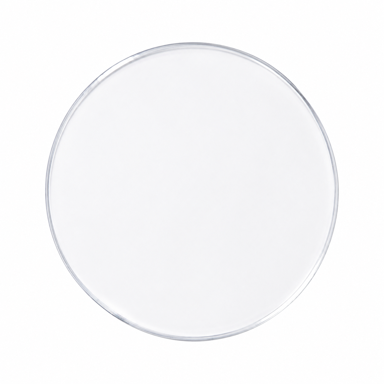 Cristal mineral plano para reloj de 1 mm disponible en MRPS