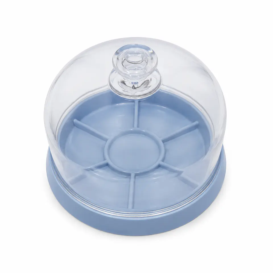 Cubierta Antipolvo para Piezas de Reloj 4″ con Bandeja Divisoria 2