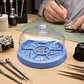 Cubierta Antipolvo para Piezas de Reloj 4″ con Bandeja Divisoria - Miniatura 5
