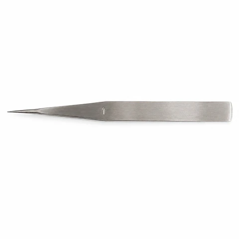 Pinza de Acero Antimagnética N.º 1 para Relojero