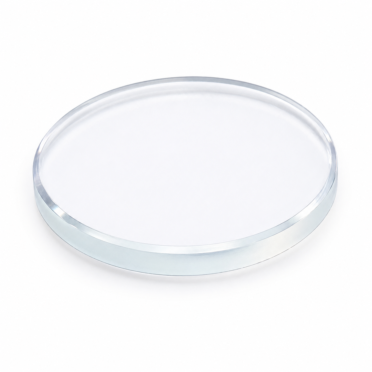 Cristal mineral plano para reloj de 3 mm disponible en MRPS