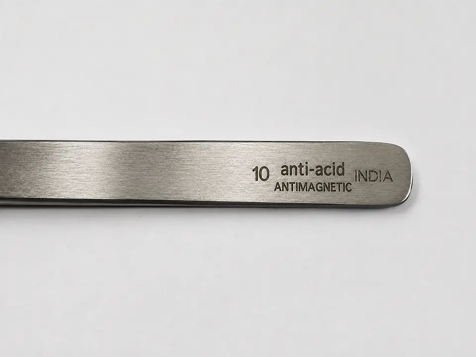 Pinza Antimagnética Stella Variante 10 de Acero Inoxidable 2