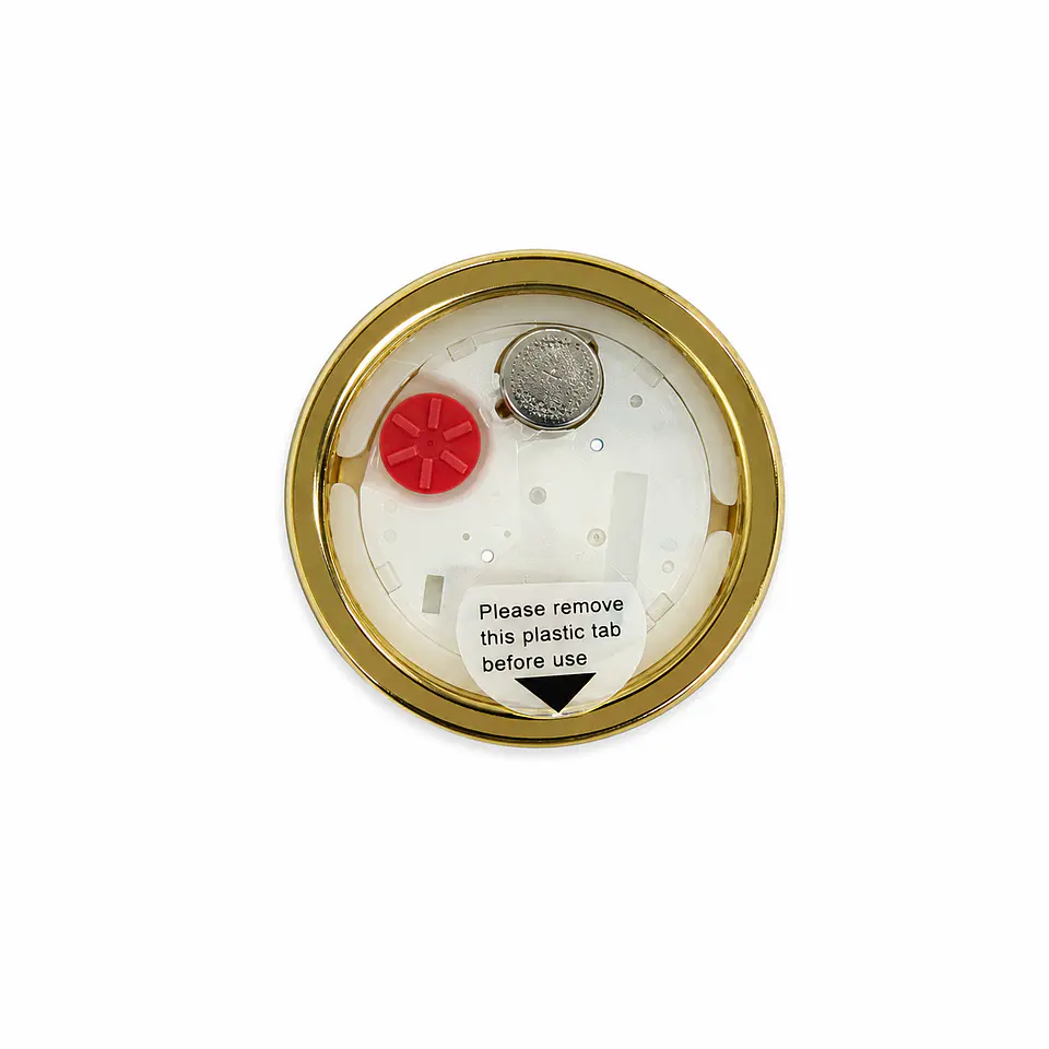Reloj Quartz Insertable 34 mm Dorado con Números Romanos 2