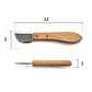 Cuchillo abridor para tapas traseras encajadas a presión. - Miniatura 2