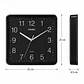 Reloj de Pared Casio IQ-06-1DF Negro 25 cm - Miniatura 3