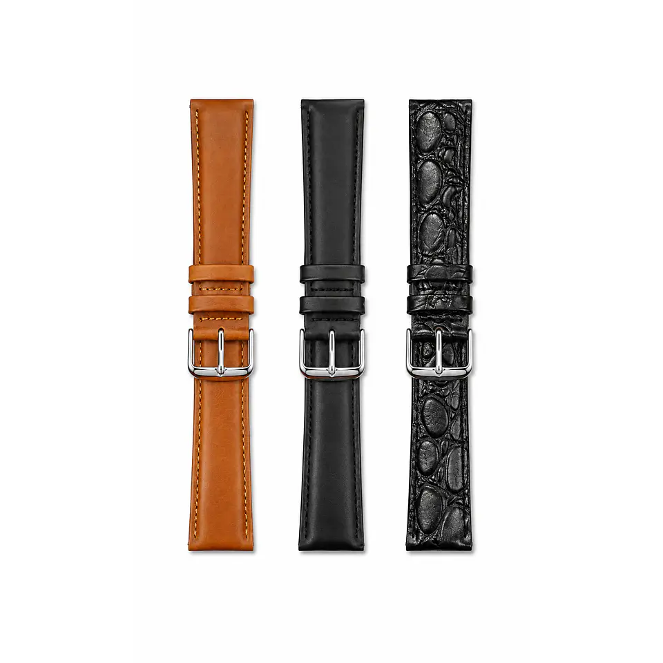 Pulsera de cuero para reloj 24 mm | Colores surtidos 1