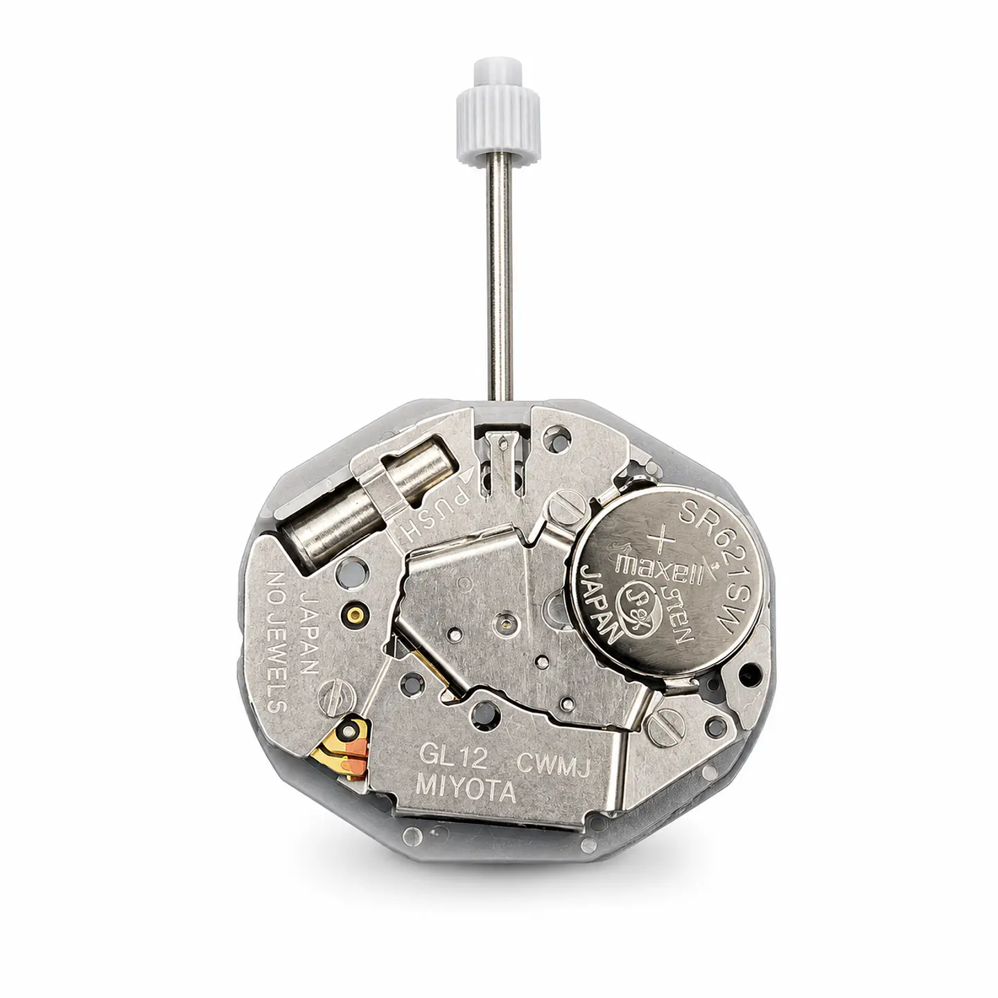 Movimiento Miyota GL12 Quartz Slim Japonés con Fecha 1