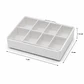 Caja Organizadora para Repuestos de Relojería – 8 Compartimentos - Miniatura 3
