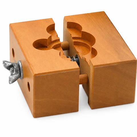 Soporte de Madera para Caja y Movimiento de Reloj – Relojería