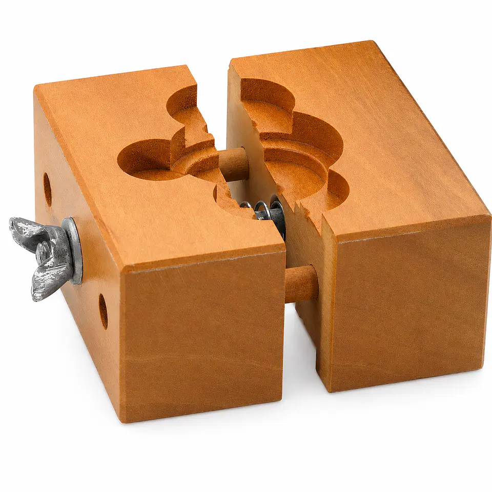 Soporte de Madera para Caja y Movimiento de Reloj – Relojería 1