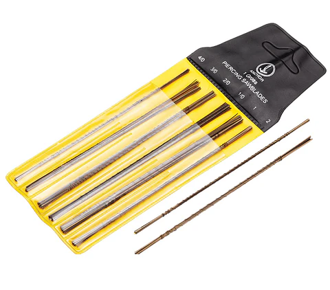 Set 144 Hojas de Sierra para Joyería y Relojería – 6 Medidas