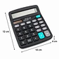 Calculadora de Escritorio Kenko KK-837B – 12 Dígitos - Miniatura 2