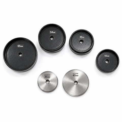 Set 6 Tases de Aluminio Grandes para Prensa Relojera – Cambridge 1394