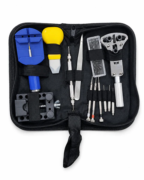 Kit Inicial de Herramientas para Relojería 30 Piezas con Estuche