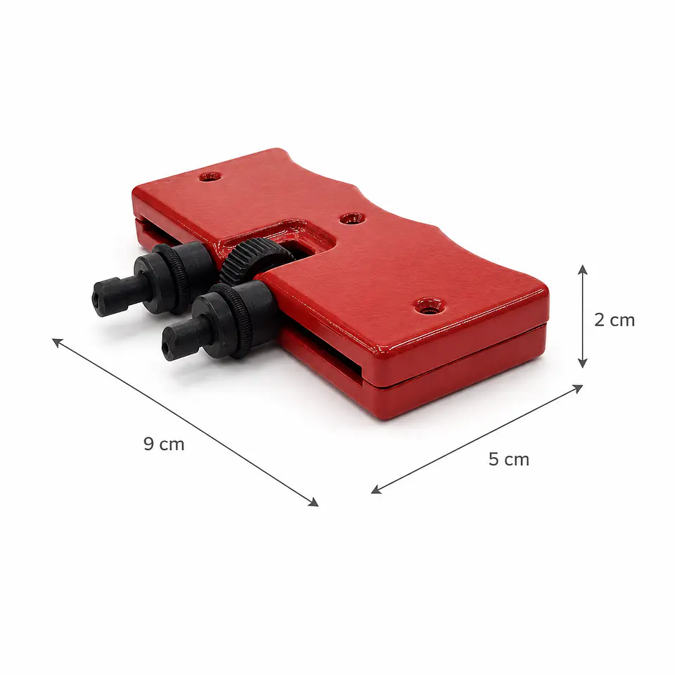 Abridor de Fondos Roscados para Reloj Tipo Cangrejo 15–65 mm con Puntas Jaxa 4