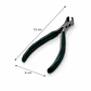 Alicate de Corte Frontal 115 mm – Acero Forjado para Relojería y Joyería - Miniatura 3
