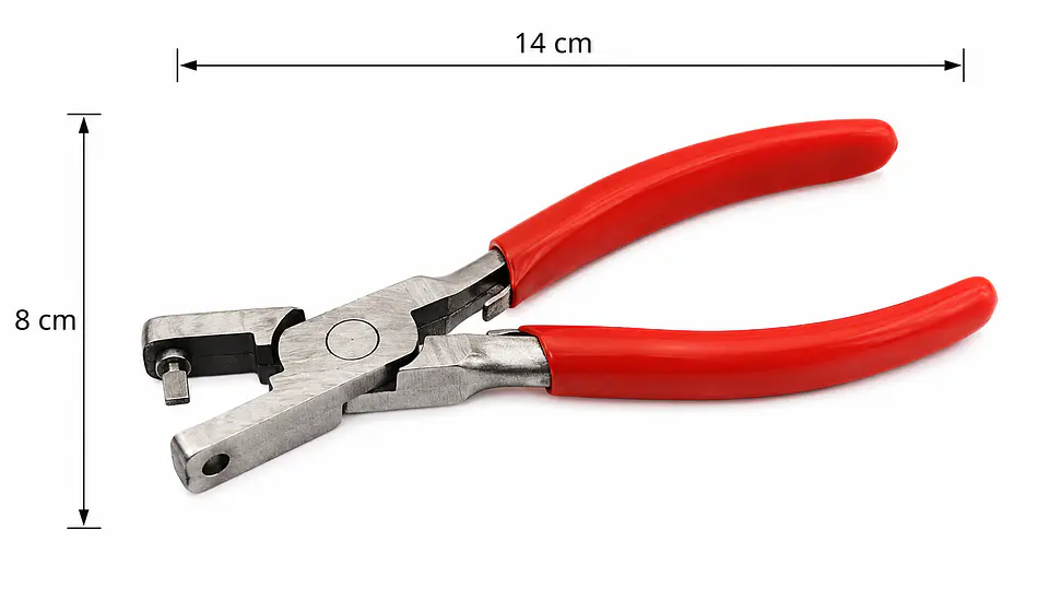 Alicate Perforador para Correas de Cuero 4 × 3 mm 3