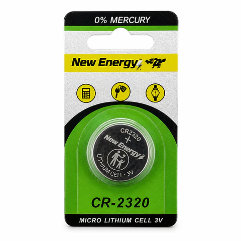 Pila de Litio New Energy CR2320 3V – 23 x 2 mm