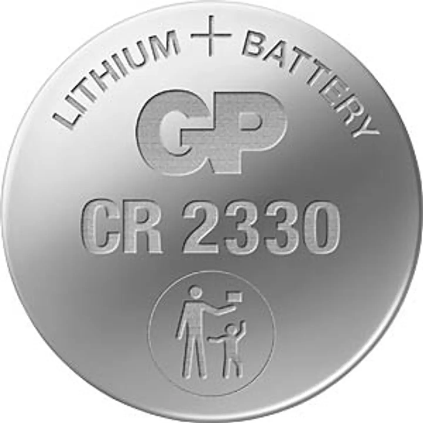 Pila de Litio GP CR2330 3V 260mAh – 23 x 3 mm 2