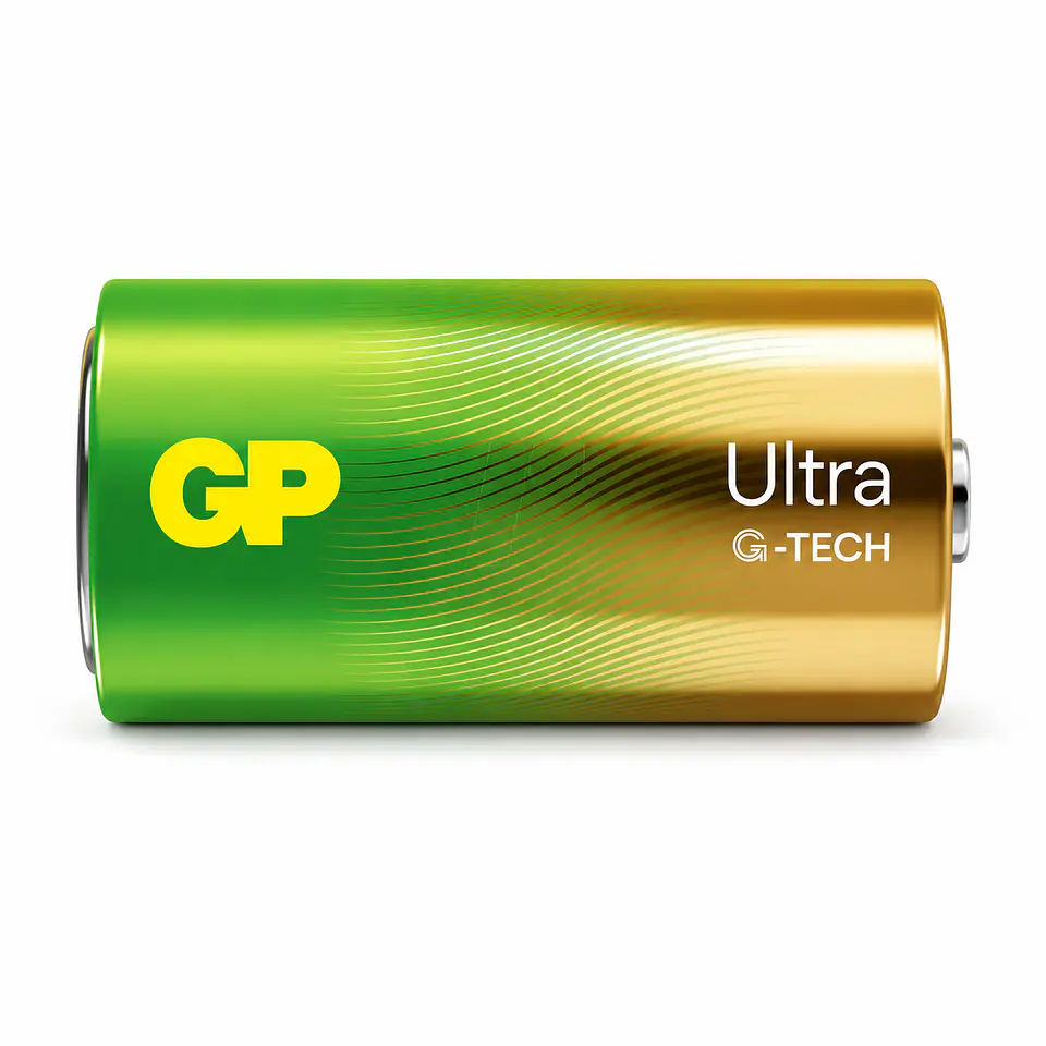 Pila Alcalina GP Ultra C LR14 1,5V – Pack 2 Unidades 2