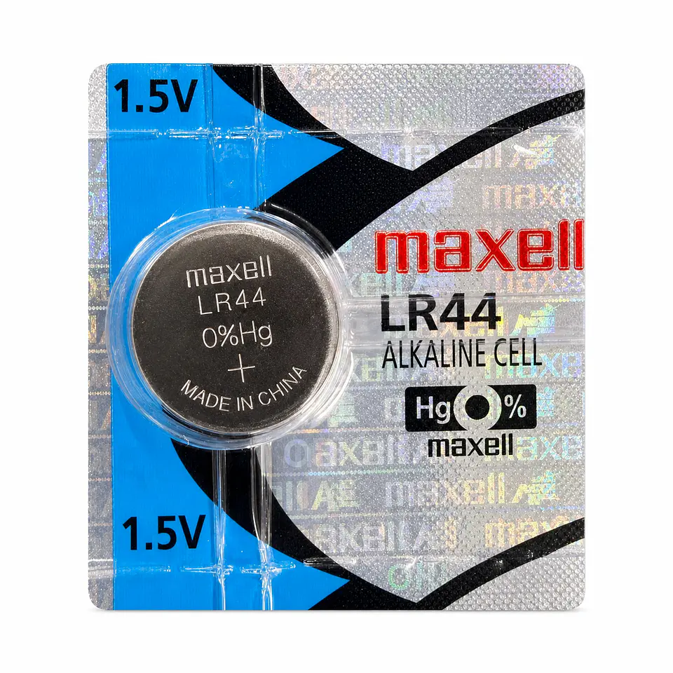 Pila Maxell LR44 / AG13 / A76 Alcalina 1.5V 1