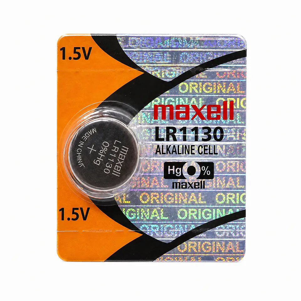 Pila Maxell LR1130 / LR54 / AG10 Alcalina 1.5V 1