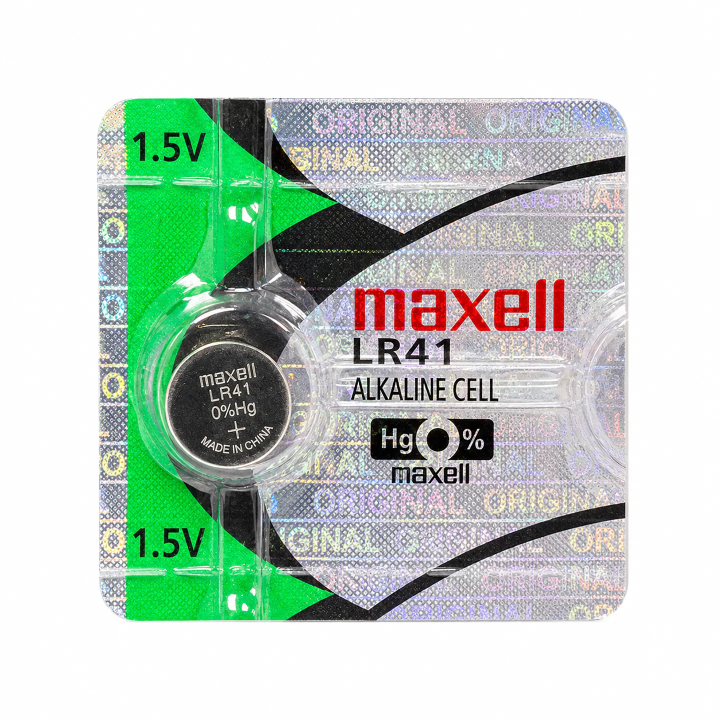 Pila Maxell LR41 / AG3 / LR736 Alcalina 1.5V 1
