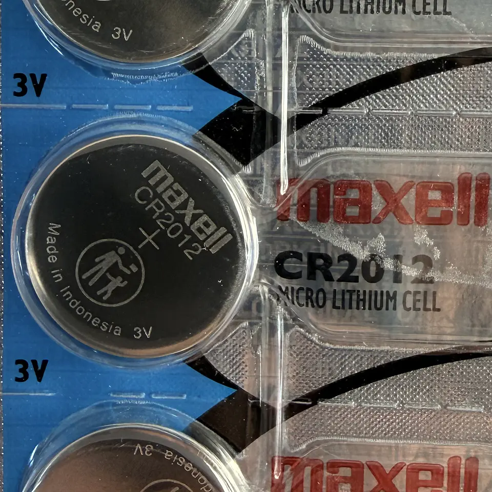 Pila Maxell CR2012 3V de Litio 1