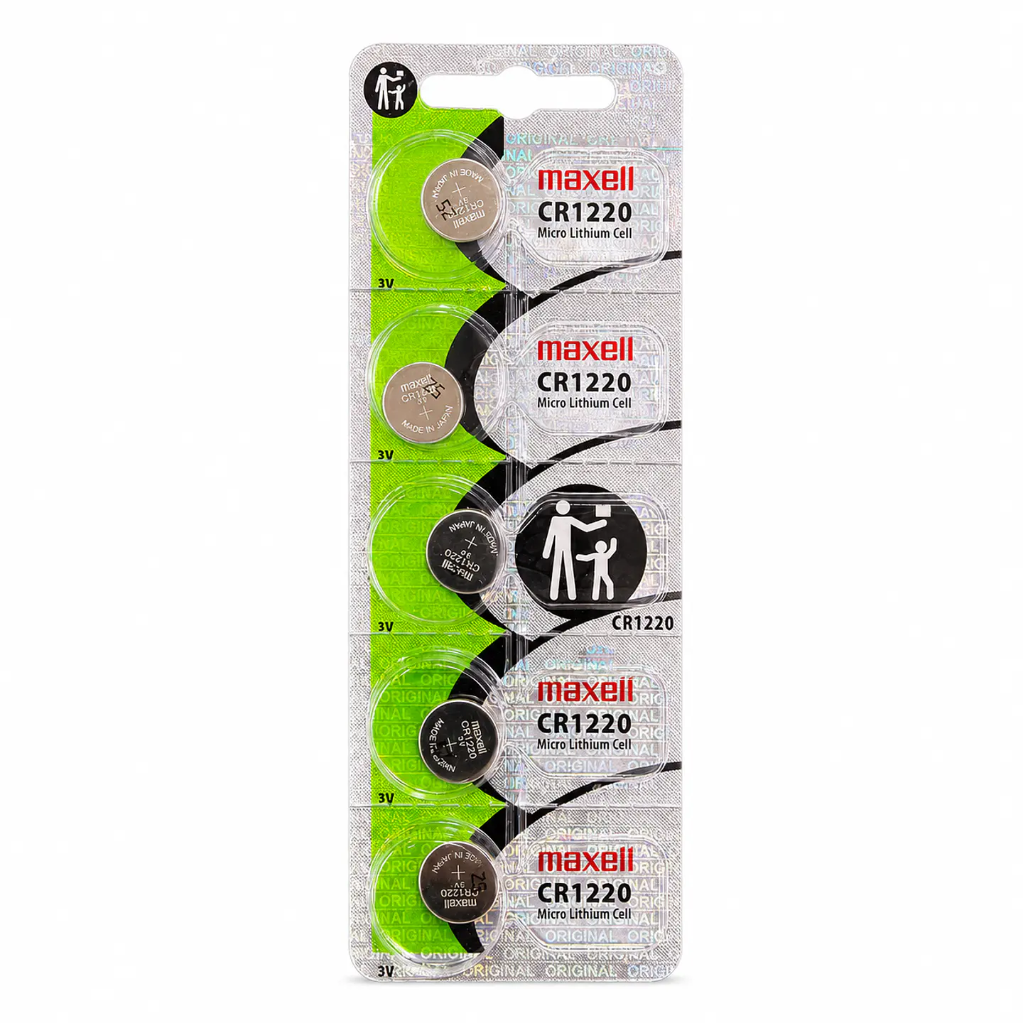 Pila Maxell CR1220 3V de Litio 2