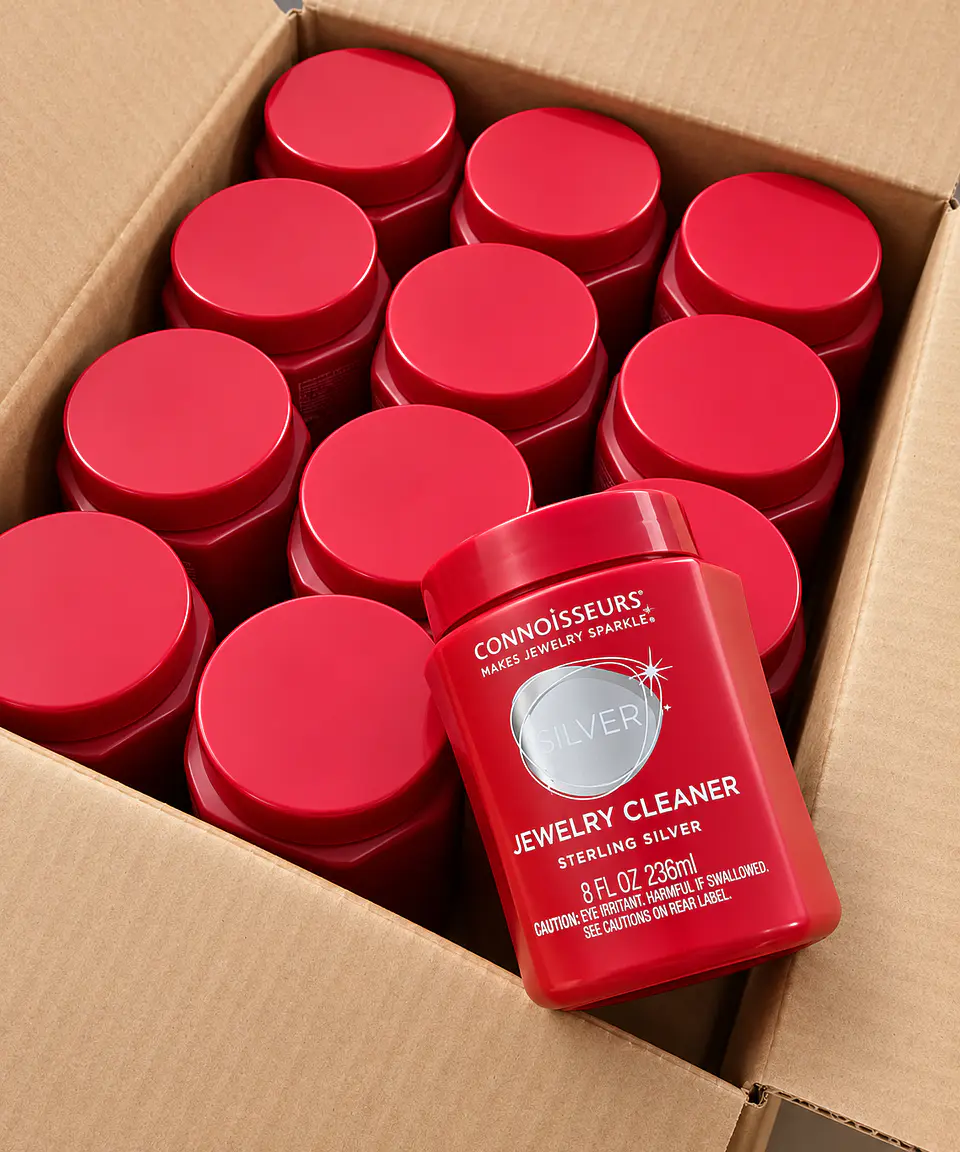 Caja 12 Limpiadores de Joyas de Plata Connoisseurs Silver 236 ml – Mayorista 2