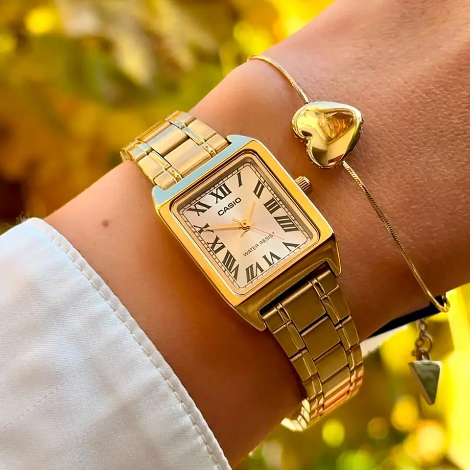 Reloj Casio Mujer Ltp-V007G-9B Luxury Gold 3