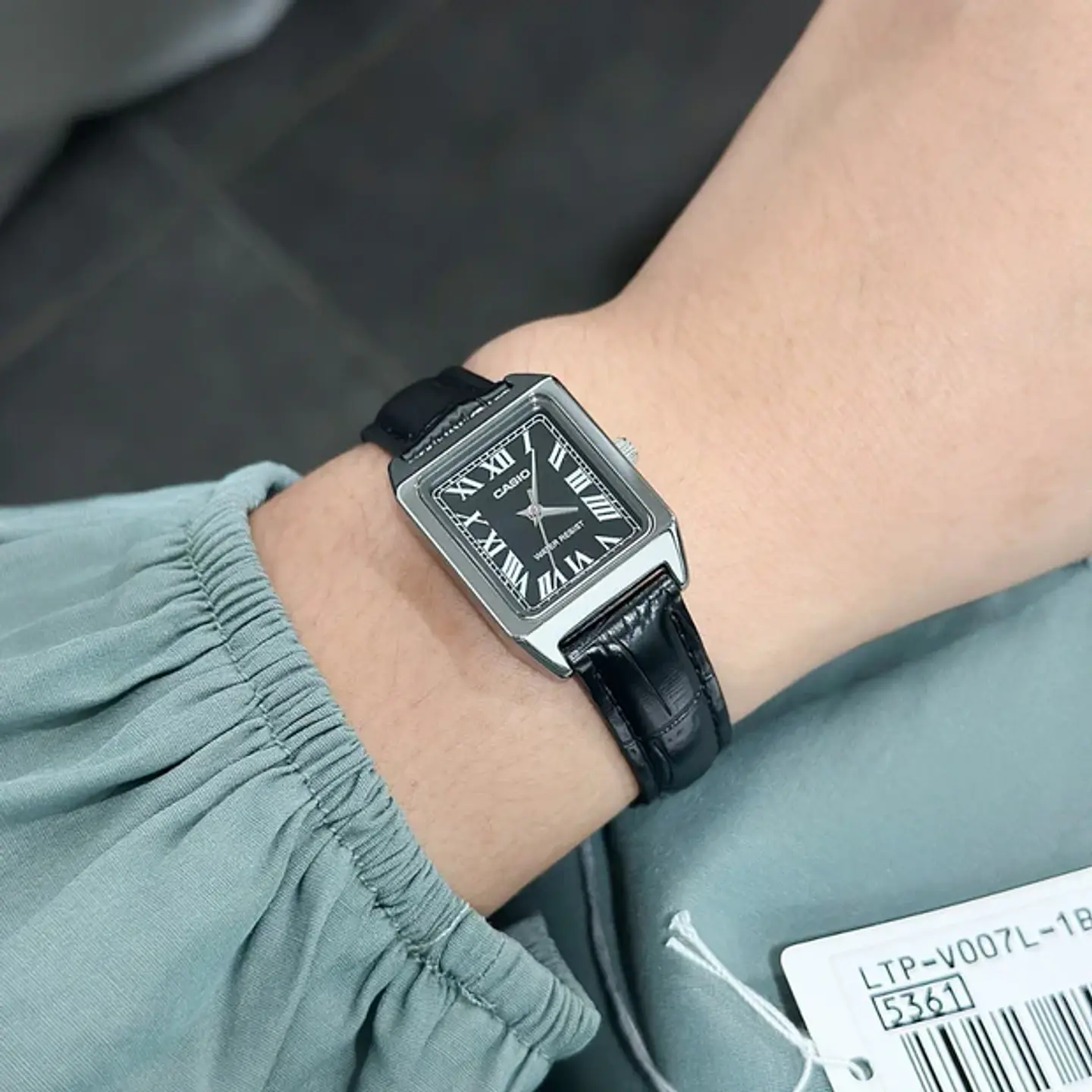 Reloj Casio Mujer Ltp-V007L-71B Cuero Negro 2