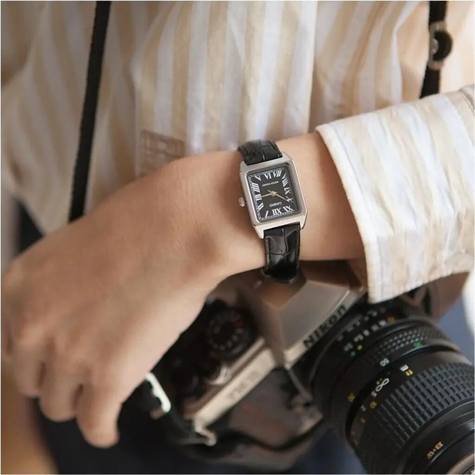 Reloj Casio Mujer Ltp-V007L-71B Cuero Negro 3