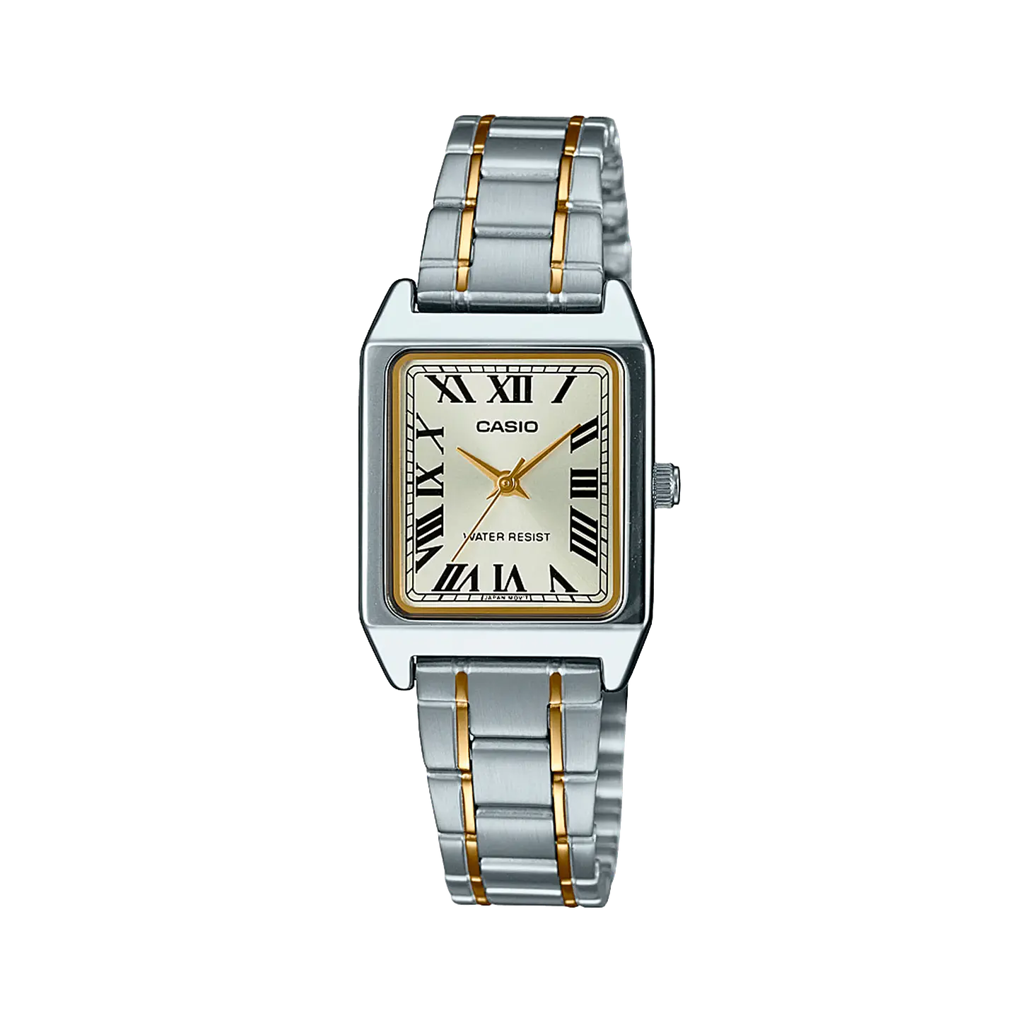 Reloj Casio Mujer Ltp-V007G-9B Fusión Gold Two Tone 1