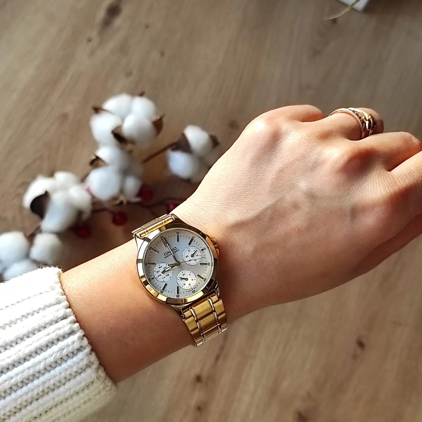 Reloj Casio Mujer Ltp-V300G-7A 3