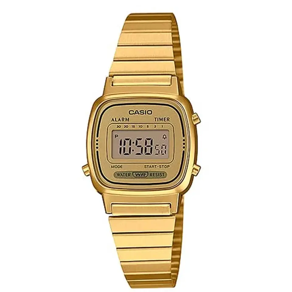 RELOJ CASIO MUJER LA670WGA-9DF 1