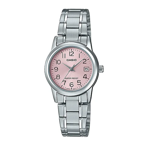 Reloj Casio Mujer LTP-V002D-4B Silver Rose
