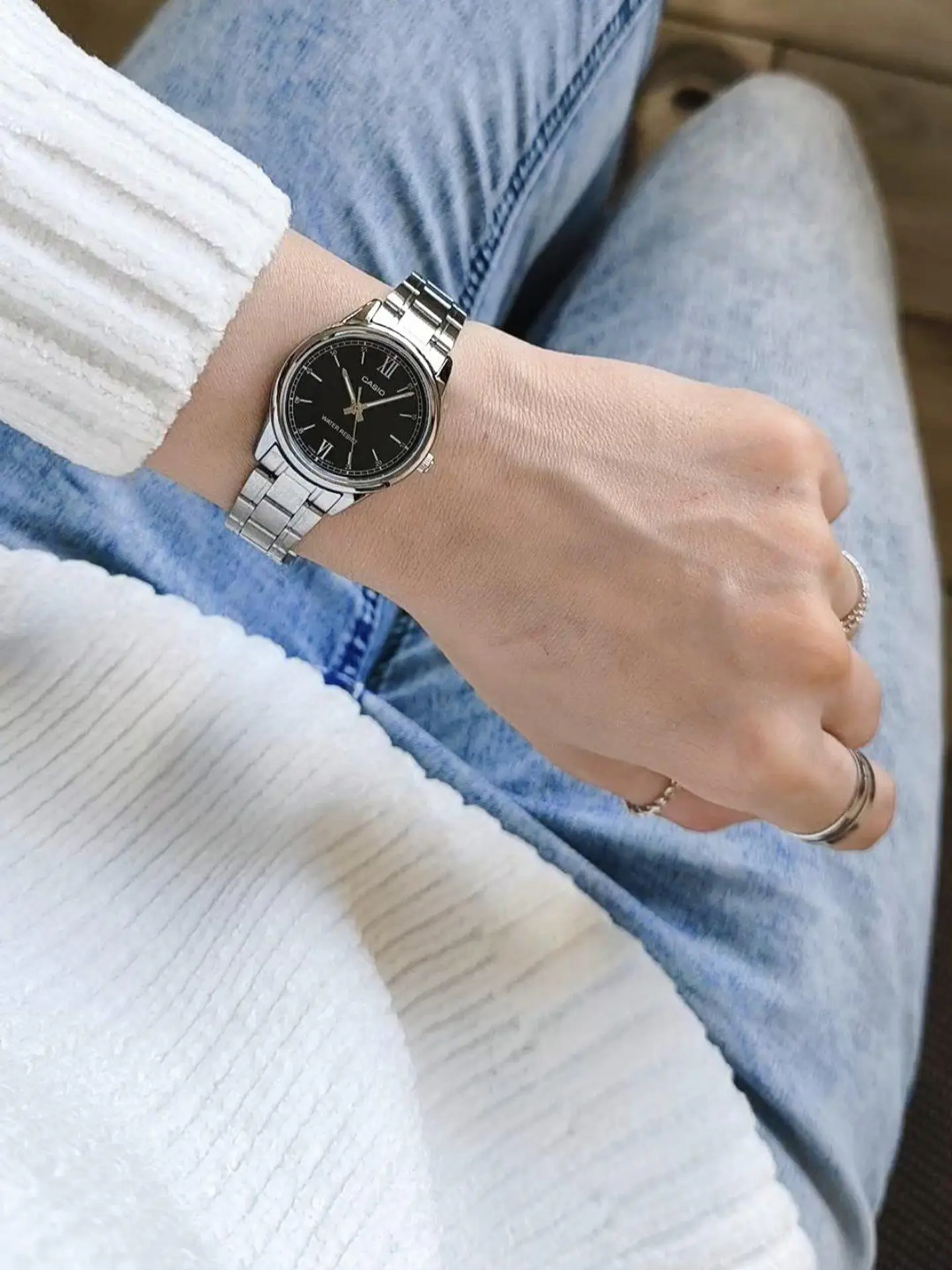 RELOJ CASIO MUJER LTP-V005D-1B2 2