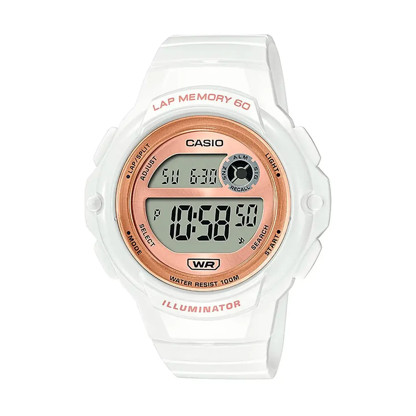 RELOJ CASIO MUJER LWS-1200H-7A2 1