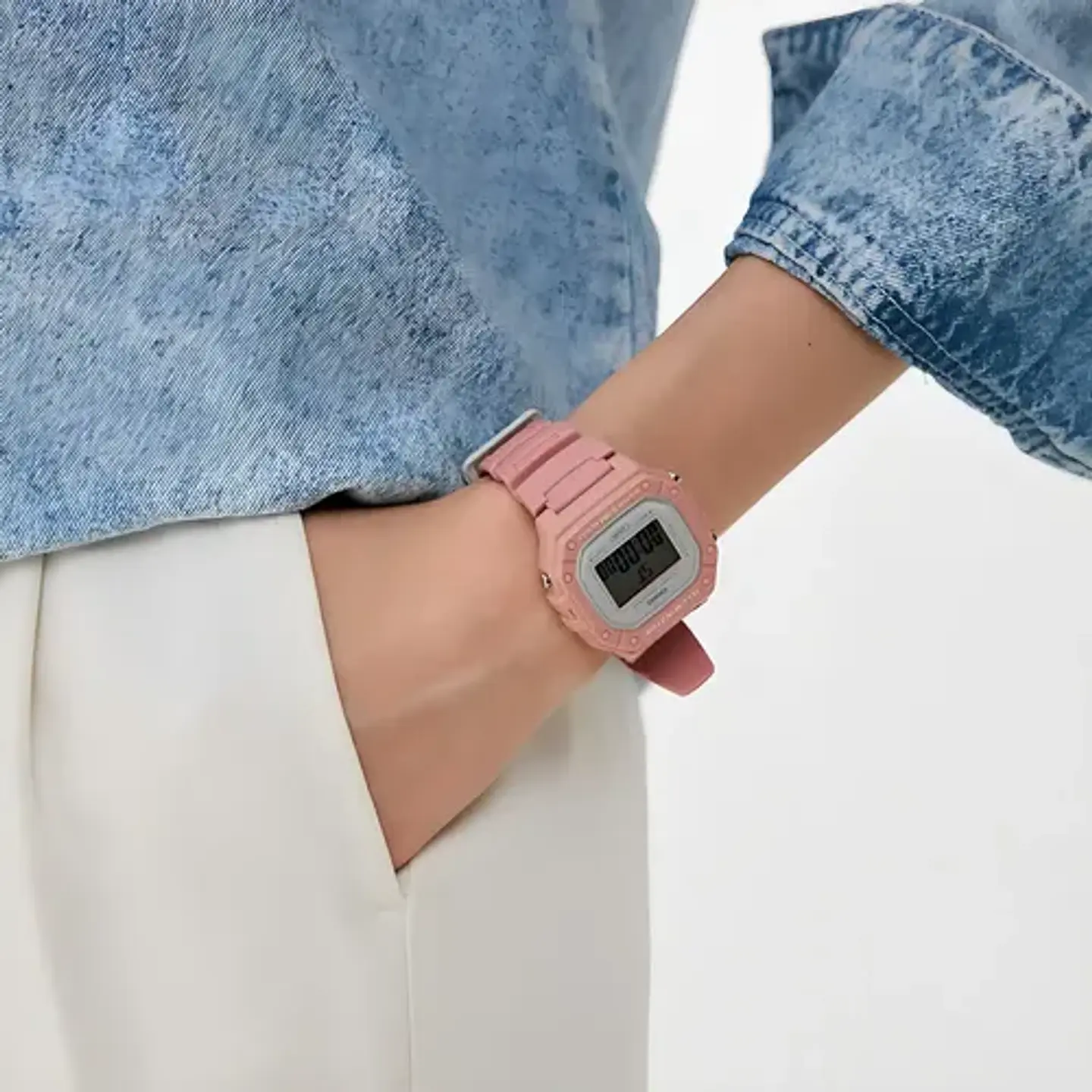 RELOJ CASIO MUJER W-218HC-4AV 3