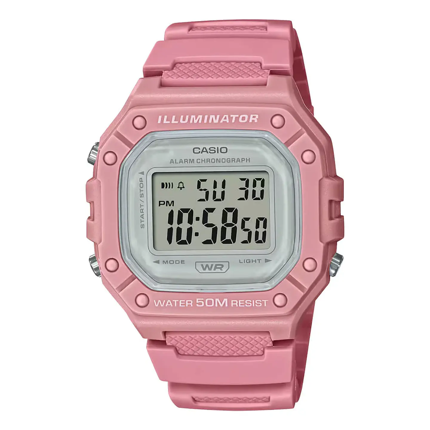 RELOJ CASIO MUJER W-218HC-4AV 1