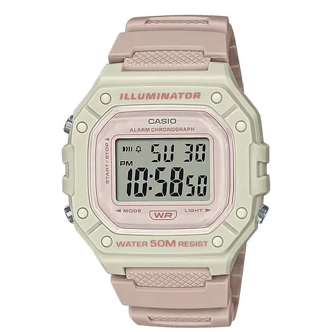 RELOJ CASIO MUJER W-218HC-4A2V