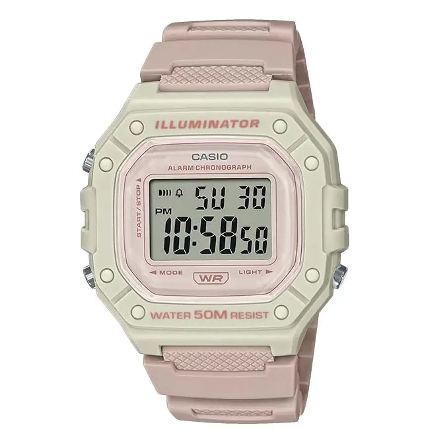 RELOJ CASIO MUJER W-218HC-4A2V 1