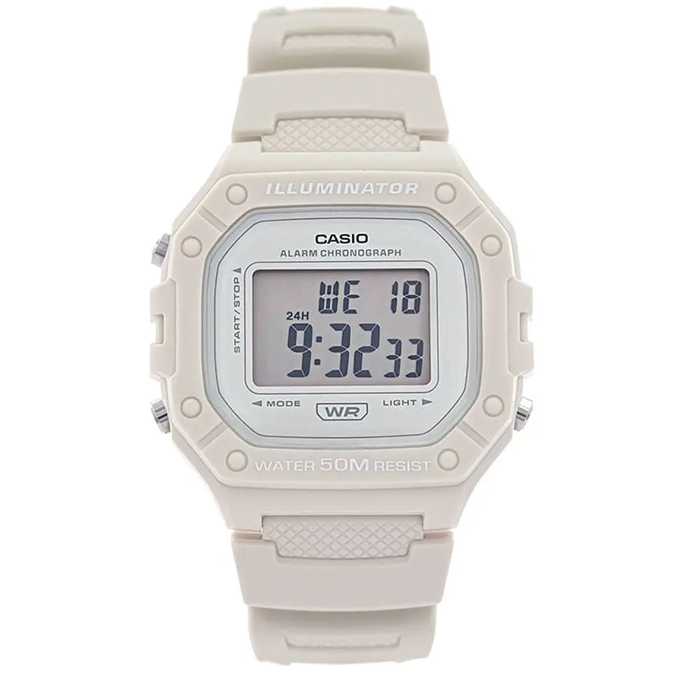 RELOJ CASIO MUJER W-218HC-8AV 1